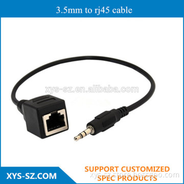 Factory direct sale 3.5mm to rj45 cable